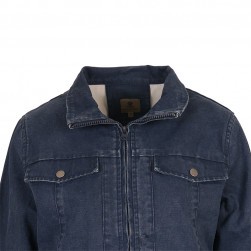 Blouson femme en toile Jeanne marine