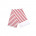 Écharpe Minet enfant blanc/rouge