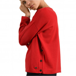 Tricot en maille Tranoya rouge