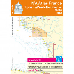 FR 6 NV. ATLAS FRANCE (LORIENT A NOIRMOUTIER ET NANTES)