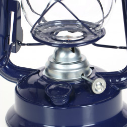 Lampe tempête bleue