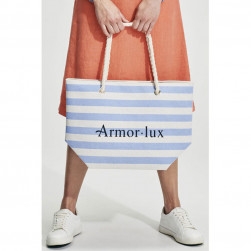 Sac cabas Armor-Lux bleu