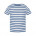 Tee-shirt marinière enfant Bately Blanc / Bleu roi