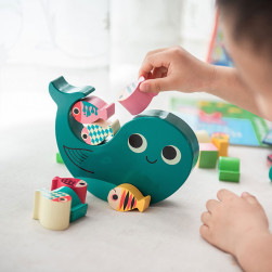 Jeu d'équilibre baleine