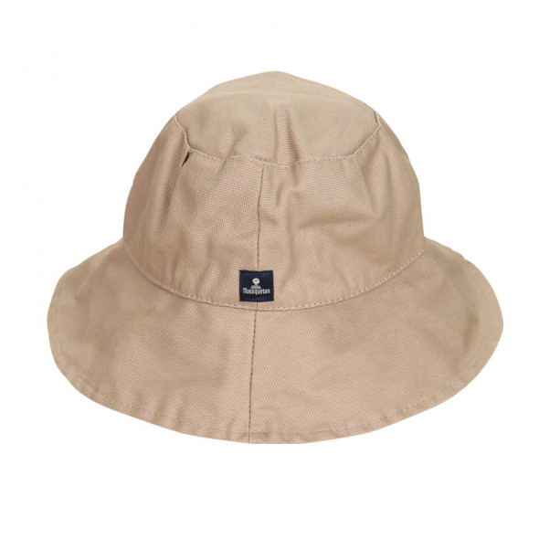 Chapeau de pluie toile natté imperméable marron T1 Chapeau de pluie toile natté imperméable marron T1