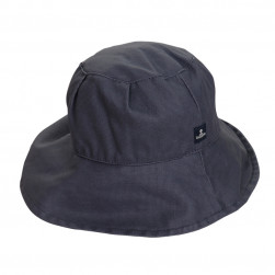 Chapeau de pluie toile natté imperméable marine T1