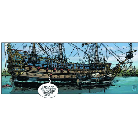 BD Les grandes batailles navales - 1692. La Hougue
