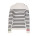 Pull marin femme Morgat écru marine vert rouge