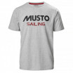 Tee-shirt logo Musto homme - gris