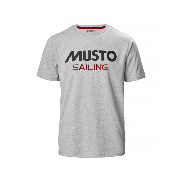 Tee-shirt logo Musto homme - blanc