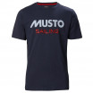 Tee-shirt logo Musto homme - marine