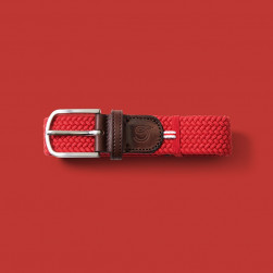 Ceinture ultra stretch adaptable rouge