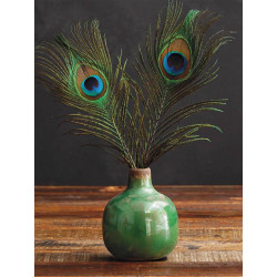 Petit vase en céramique - Vert Olive