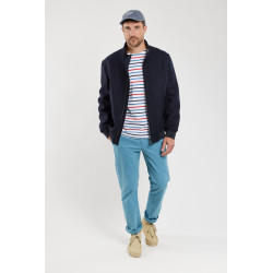 Blouson en laine - Marine