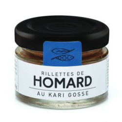 Rillettes de homard au Kari Gosse - 30g