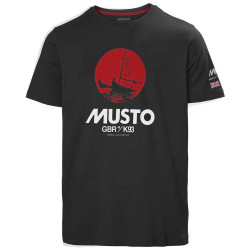 Tee-shirt  Musto Tokyo homme - noir