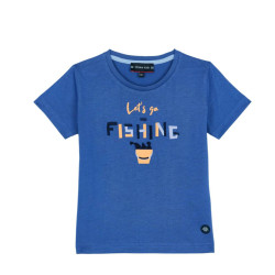 T-shirt Let's go fishing - Enfant