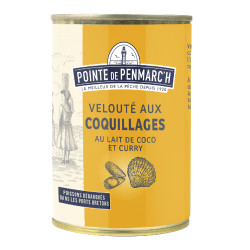 Velouté aux coquillages - coco et curry