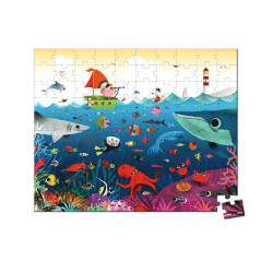 Puzzle le monde sous-marin