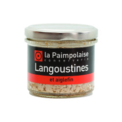 Rillettes de langoustines et aiglefin