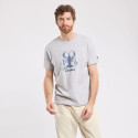 T-Shirt Sérigraphié homme - Je m\'homard/Gris chiné