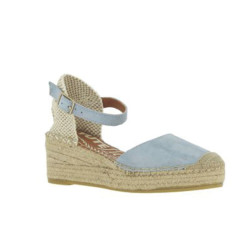 Espadrilles compensées - Bleu ciel