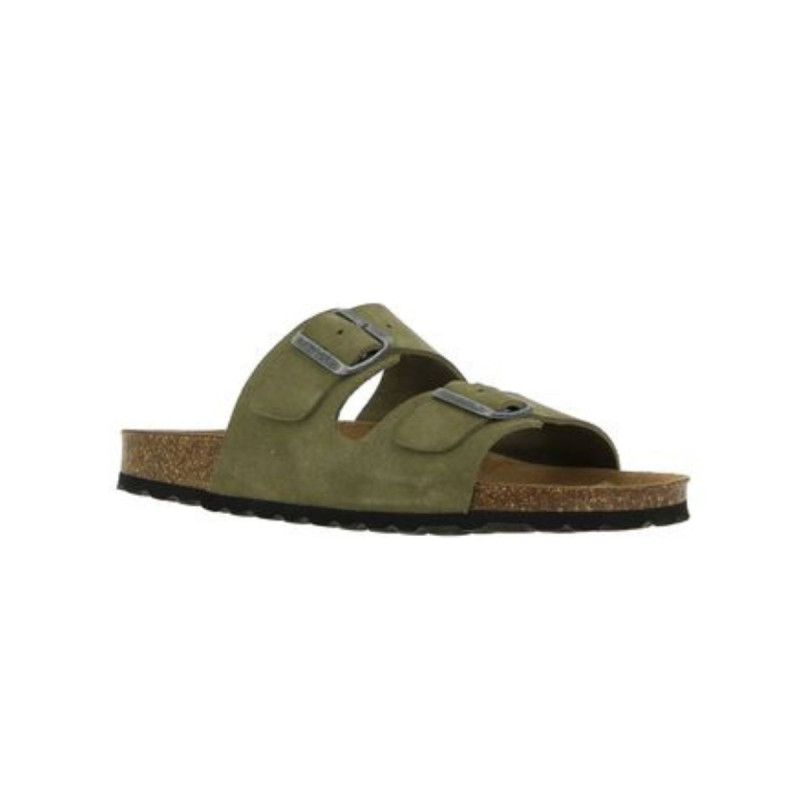 Mules deux boucles homme - Kaki Mules deux boucles homme - Kaki