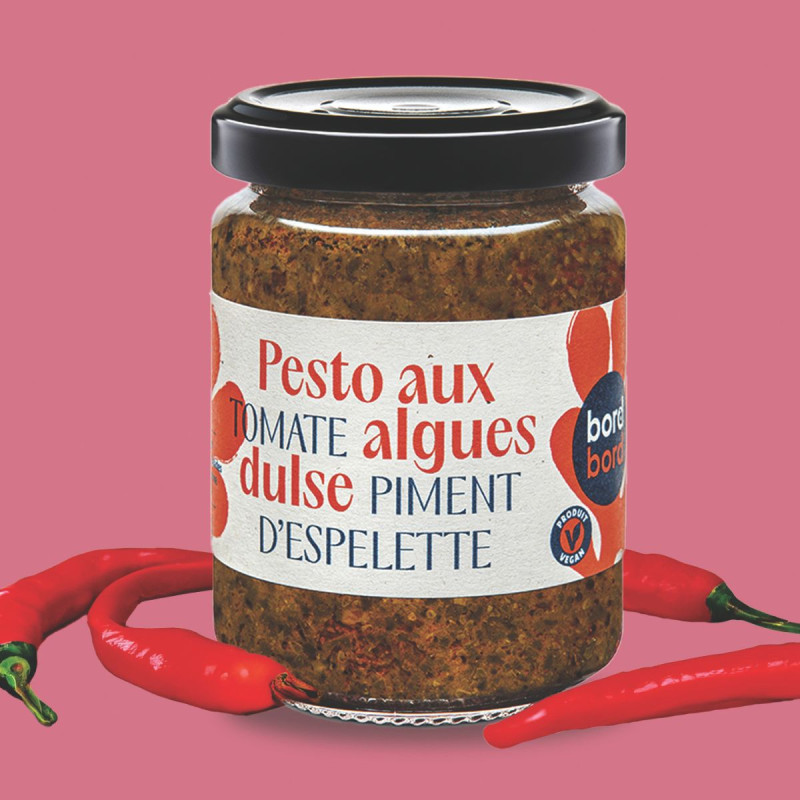 Pesto aux algues dulse et tomate Pesto aux algues dulse et tomate