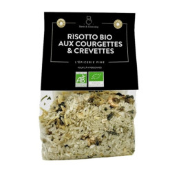 Risotto courgettes et crevettes