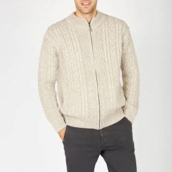 Cardigan zippé