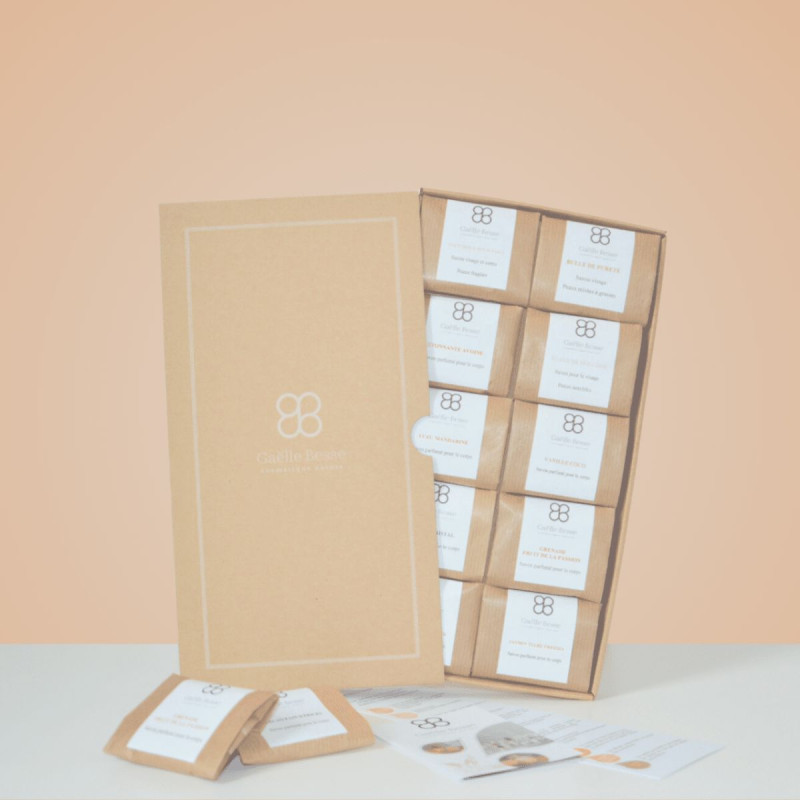 Coffret découverte 10 savons Coffret découverte 10 savons