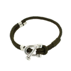 Bracelet Cordage kaki