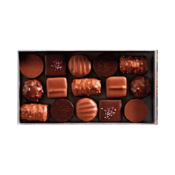 Coffret de chocolats assortis