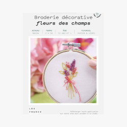 BRODERIE - FLEURS DES CHAMPS