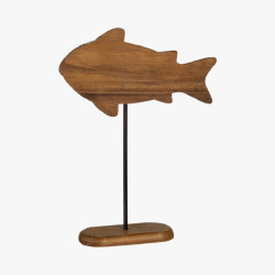 Poisson en bois