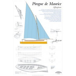 Plan de modélisme, Pirogue de Maurice